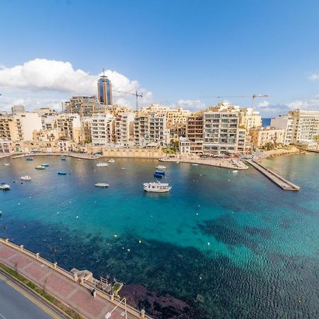 Amazing Views Of Spinola Bay In Heart Of Stjulians-Hosted By Sweetstay San Ġiljan Exterior foto
