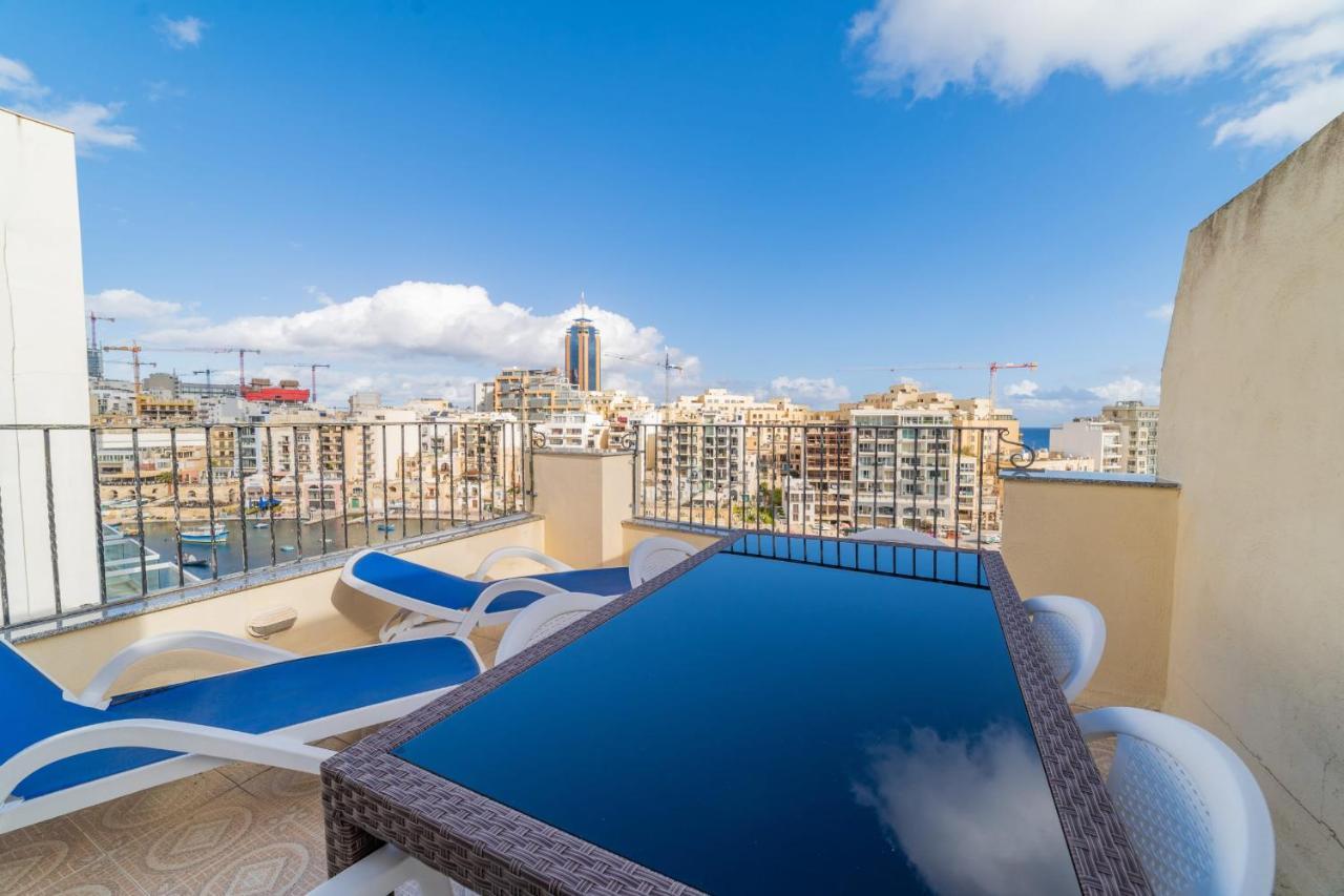 Amazing Views Of Spinola Bay In Heart Of Stjulians-Hosted By Sweetstay San Ġiljan Exterior foto
