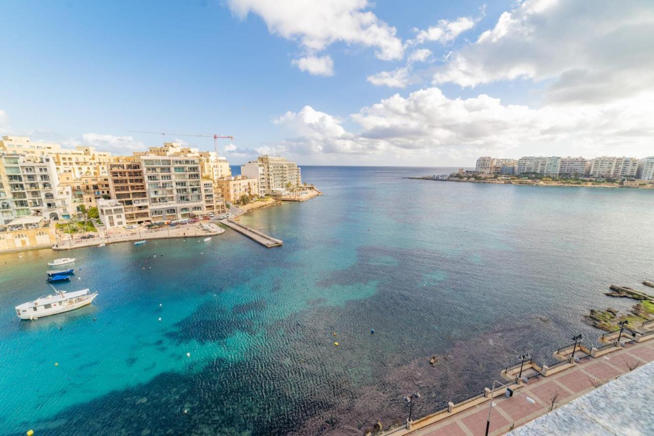 Amazing Views Of Spinola Bay In Heart Of Stjulians-Hosted By Sweetstay San Ġiljan Exterior foto